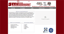 Desktop Screenshot of gearmfg.com